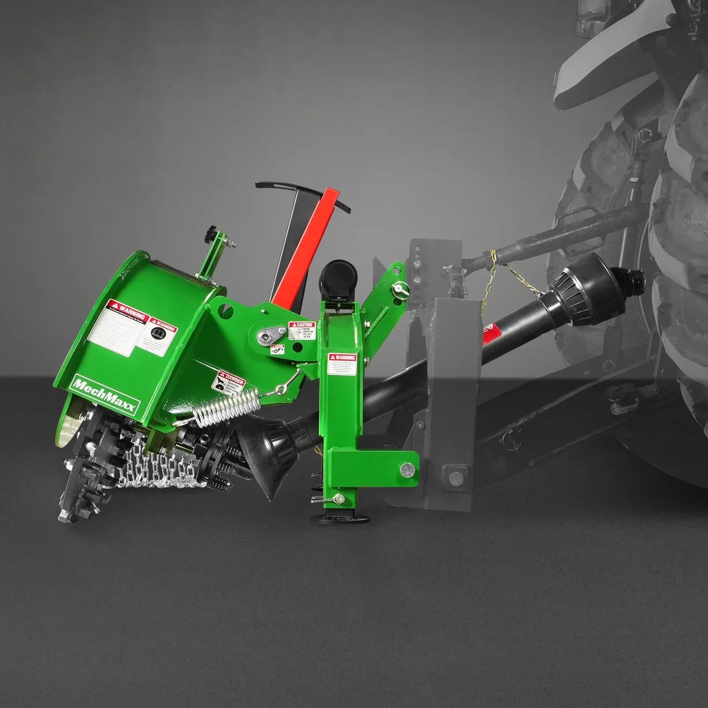 3-Point PTO Stump Grinder with 34 Carbide Teeth (PTO Shaft Included with Slip Clutch),  for 15-45HP Tractor,  SG24PRO