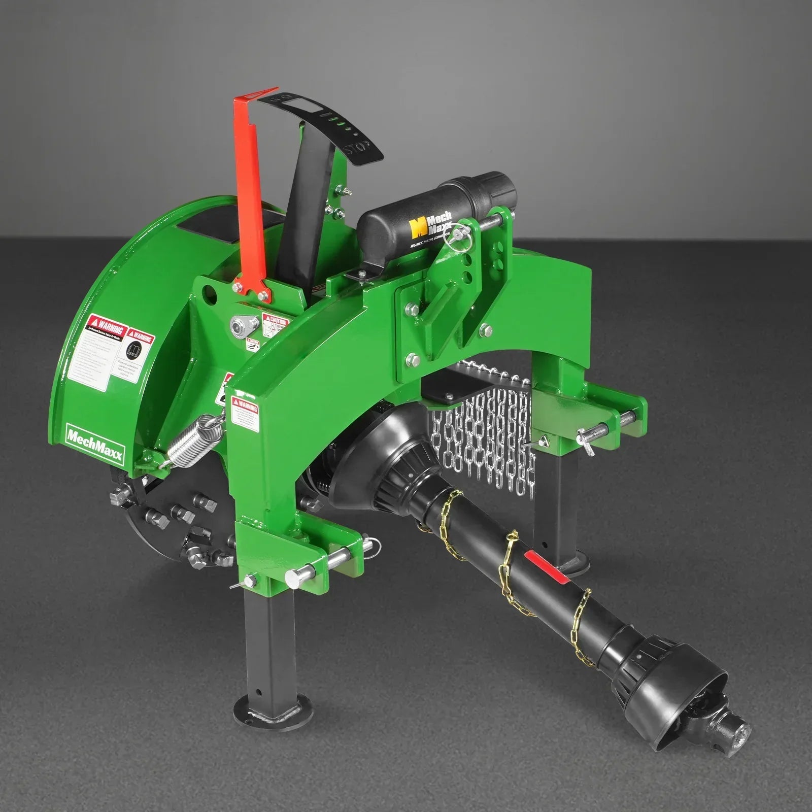 3-Point PTO Stump Grinder with 34 Carbide Teeth (PTO Shaft Included with Slip Clutch),  for 15-45HP Tractor,  SG24PRO
