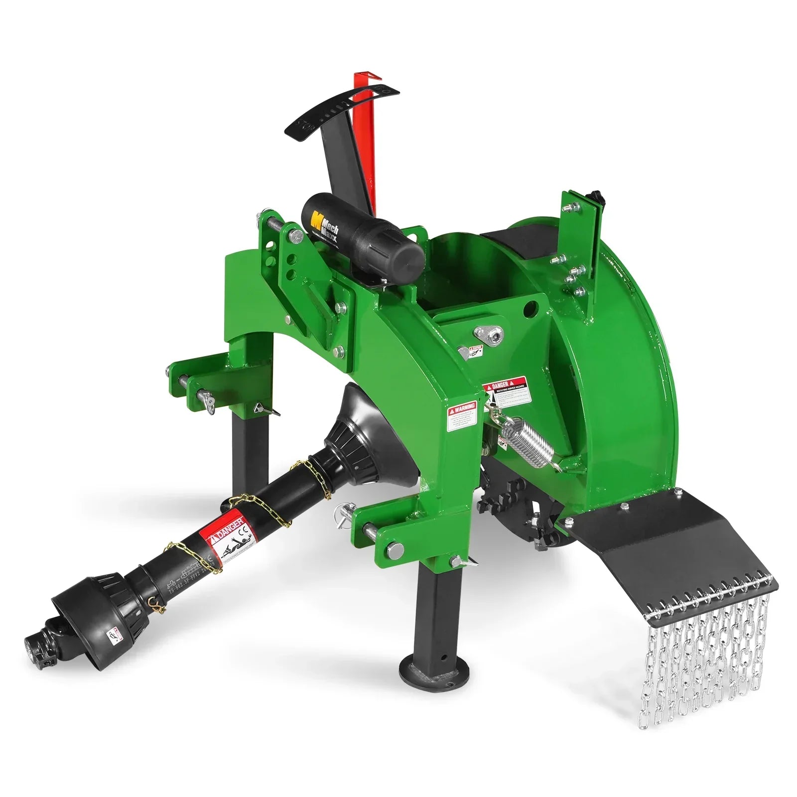 3-Point PTO Stump Grinder with 34 Carbide Teeth (PTO Shaft Included with Slip Clutch),  for 15-45HP Tractor,  SG24PRO