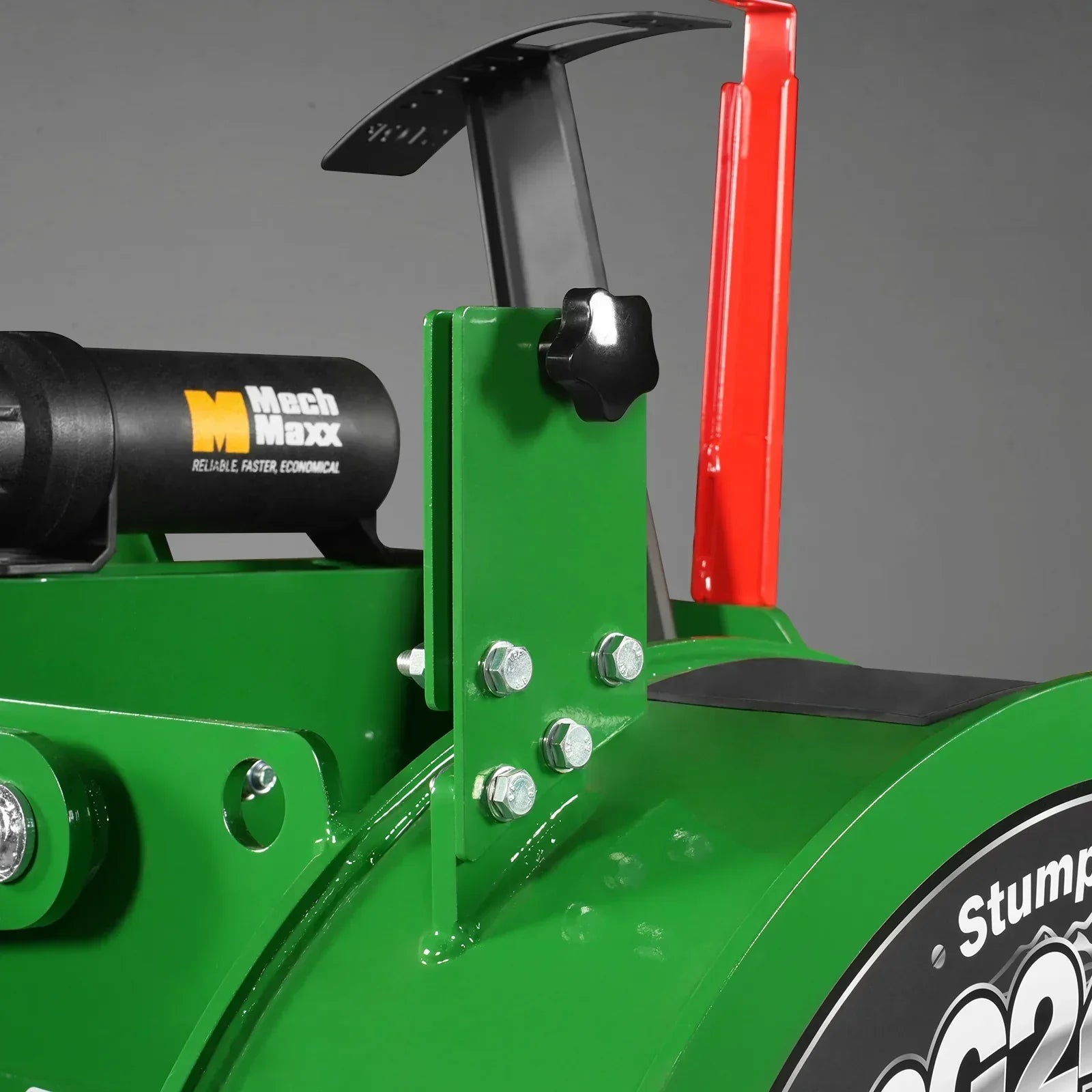 3-Point PTO Stump Grinder with 34 Carbide Teeth (PTO Shaft Included with Slip Clutch),  for 15-45HP Tractor,  SG24PRO
