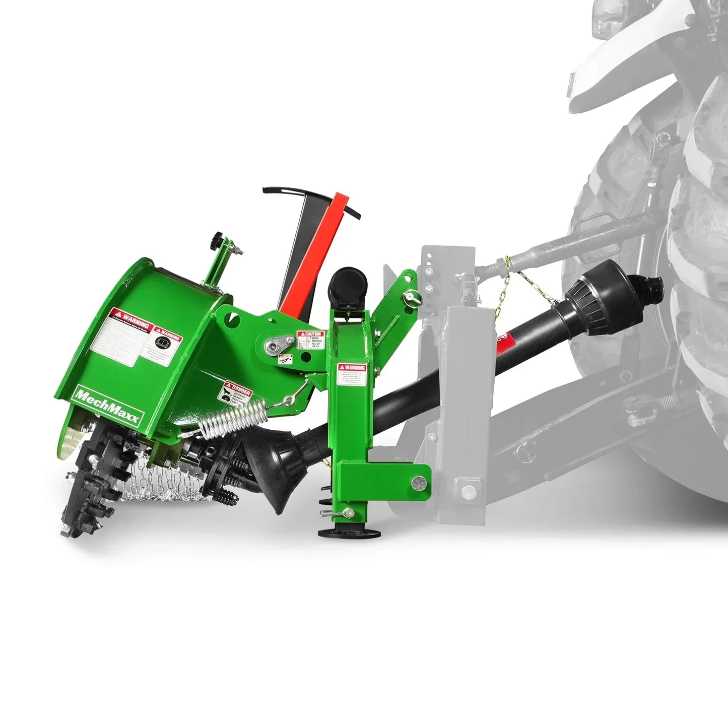 3-Point PTO Stump Grinder with 34 Carbide Teeth (PTO Shaft Included with Slip Clutch),  for 15-45HP Tractor,  SG24PRO