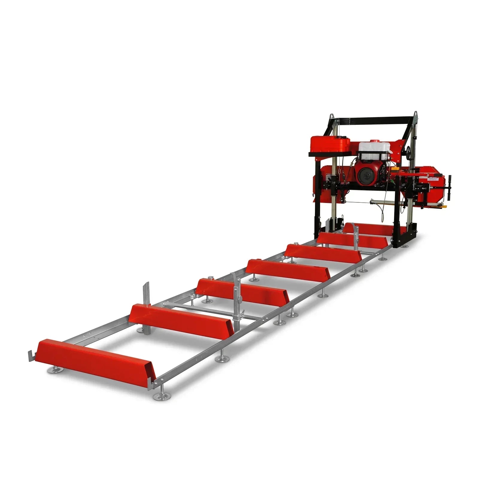 36" MAX Portable Sawmill,  25HP 688cc HONDA GX690 V-Twin Engine,  35" Board Width,  20' Track Length,  (10 x Blades Included),  SM-36HMAX